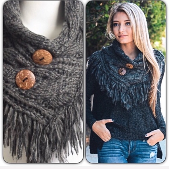 Cozy Soft Neck Warmer Scarf Maroon - Picture 7 of 8